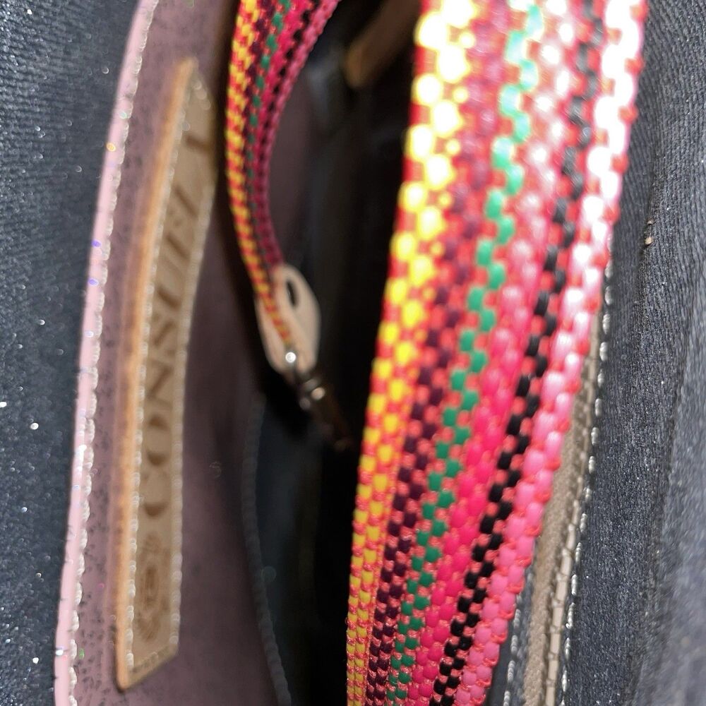 CONSUELA Sophie Tour Colorful Leather Crossbody Bag NWOT - Picture 7 of 9